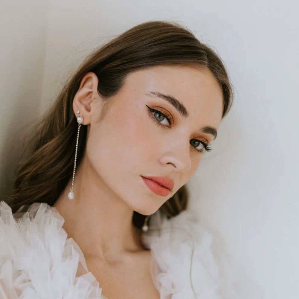 NWT Pearl Drop Earrings from Untamed Petals